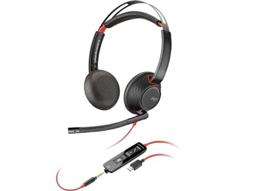 Plantronics Blackwire 5220 USB Headset – Professional Stereo Sound